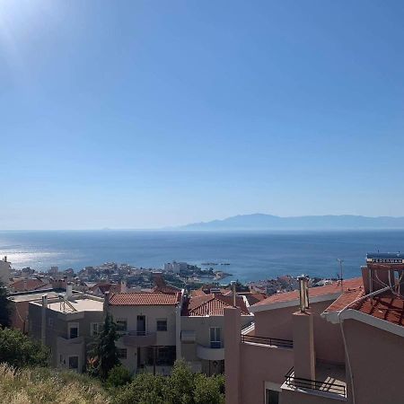 Breathtaking Sea View Apartman Kavála Kültér fotó