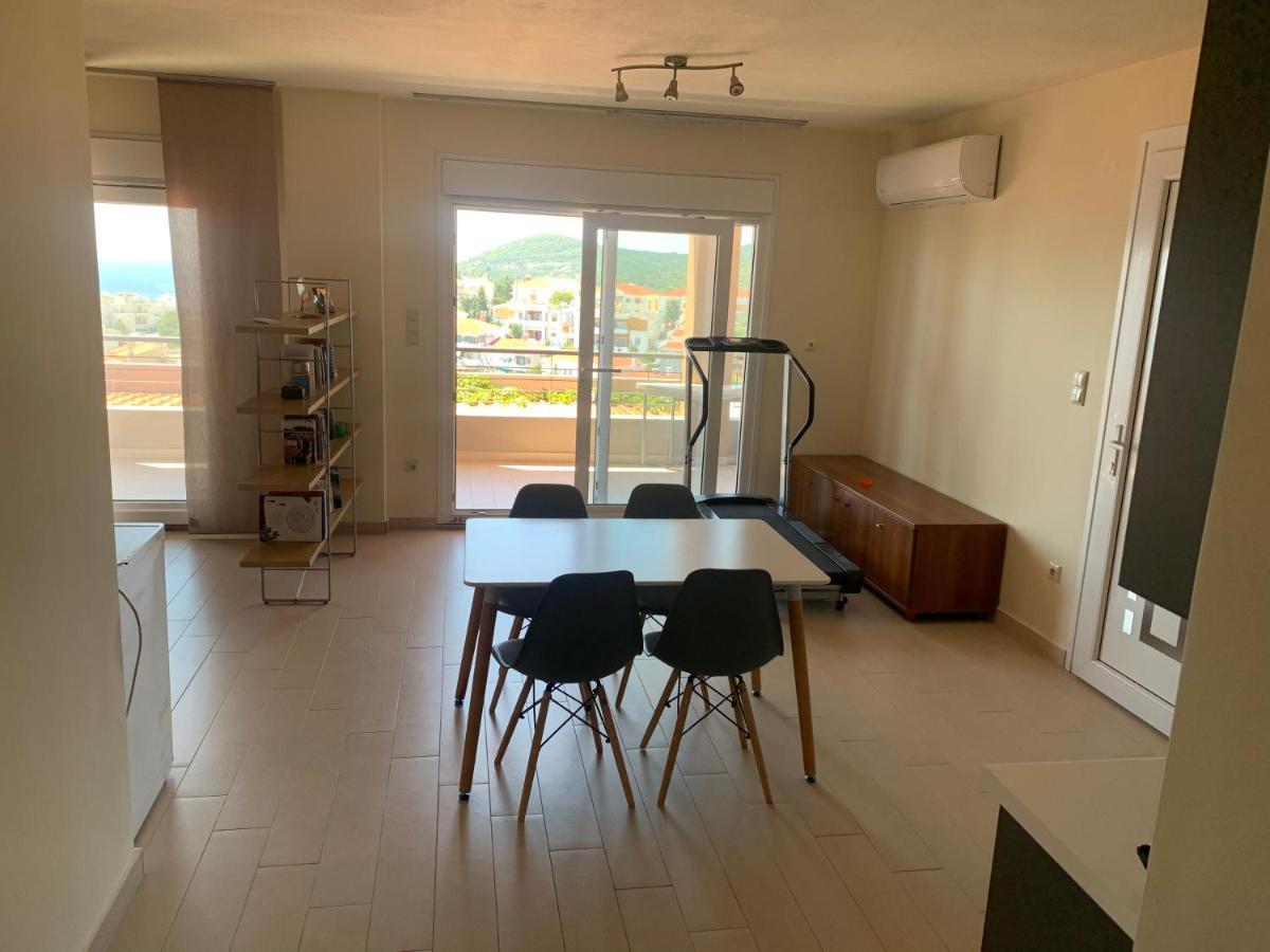 Breathtaking Sea View Apartman Kavála Kültér fotó