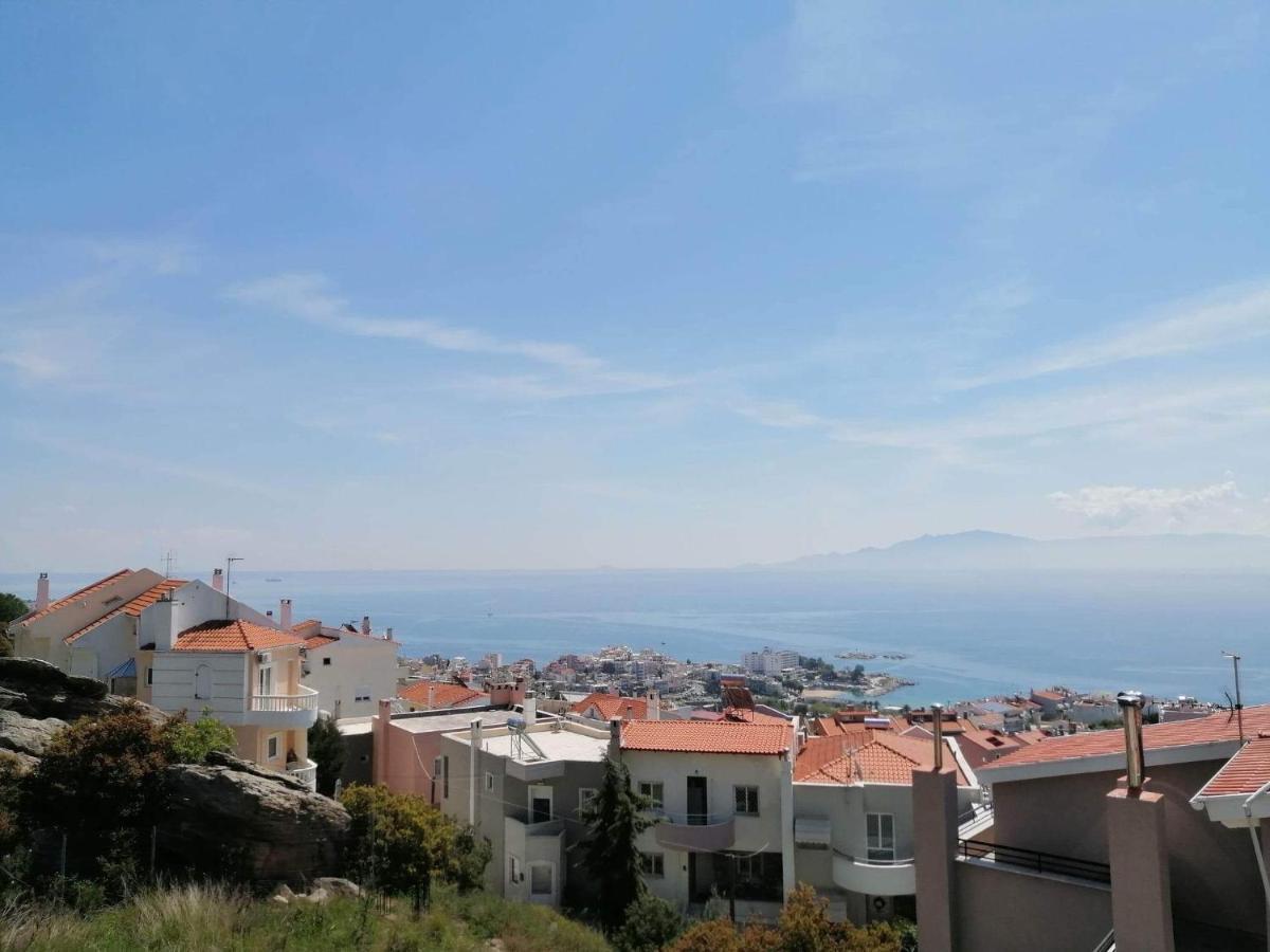 Breathtaking Sea View Apartman Kavála Kültér fotó